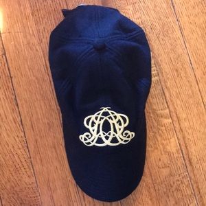 J. Crew wool monogram baseball hat